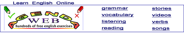 agendaweb.org - free English exercises online